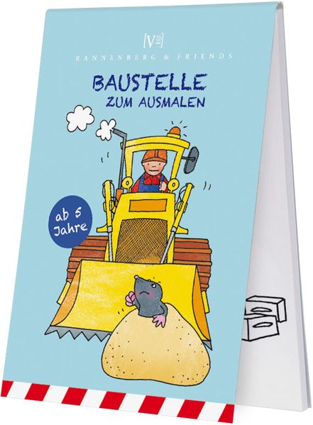 Cover von Baustelle zum Ausmalen