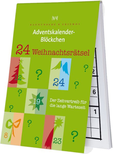 Cover von 24 Weihnachtsrätsel Der Zeitvertreib für die lange Wartezeit