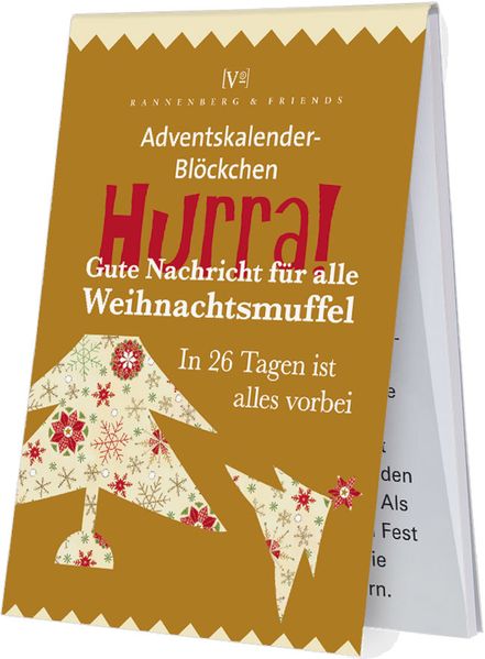 Cover von Hura – in 26 Tagen ist alles vorbei Gute Nachrichten für alle Weihnachtsmuffel