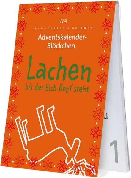 Cover von Lachen bis der Elch Kopf steht Weihnachtswitze