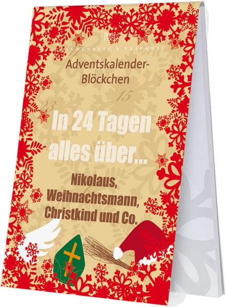 Cover von In 24 Tagen alles über Nikolaus, Weihnachtsmann und Christkind und Co.
