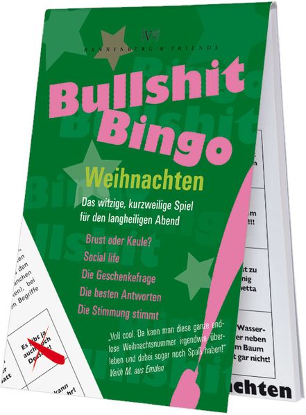Cover von Bullshit-Bingo Weihnachten