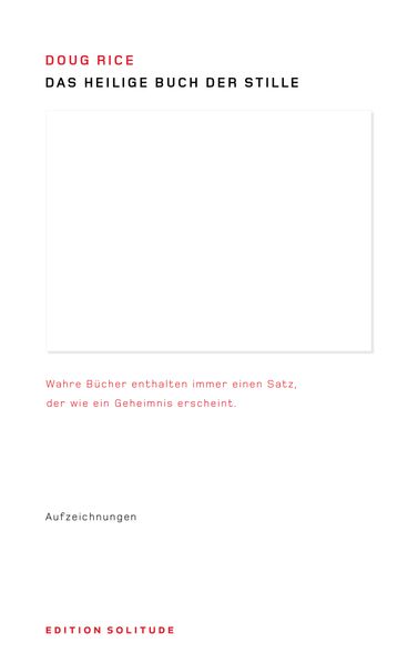 Cover von Das heilige Buch der Stille