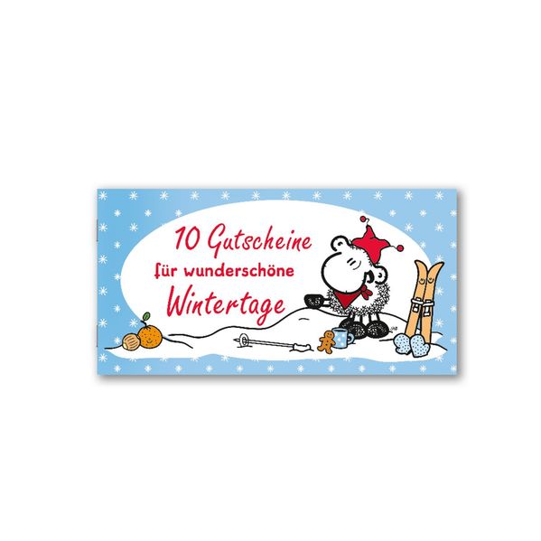 Cover von 10 Gutscheine für wunderschöne Wintertage