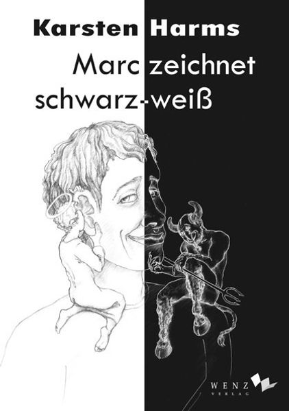 Cover von Marc zeichnet schwarz-weiß