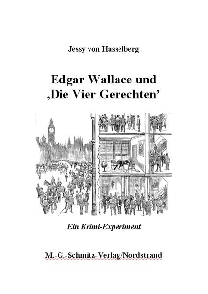 Cover von Edgar Wallace und ,Die vier Gerechten’