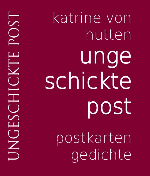 Cover von ungeschickte post