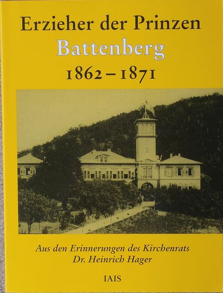 Cover von Erzieher der Prinzen Battenberg 1862-1871