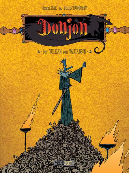 Cover von Donjon 102 – Der Vulkan von Vaucanson