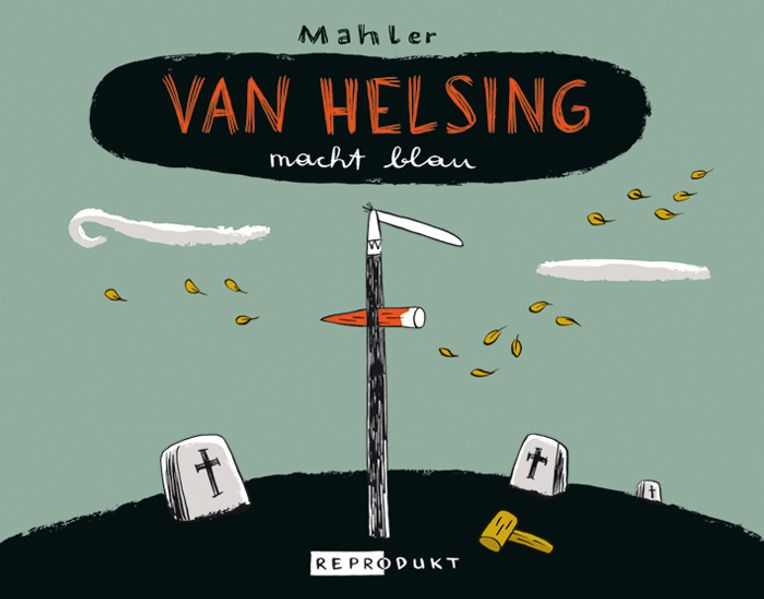 Cover von Van Helsing macht blau