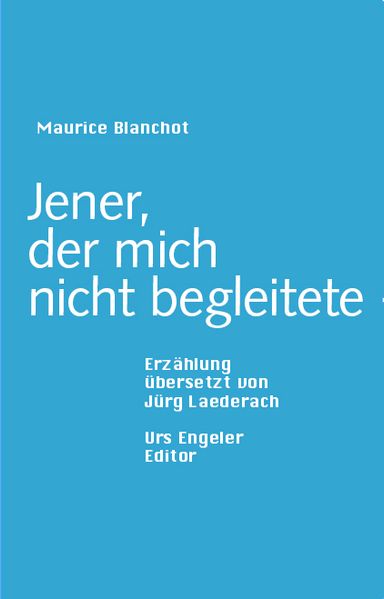 Cover von Jener, der mich nicht begleitete