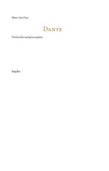 Cover von Dante