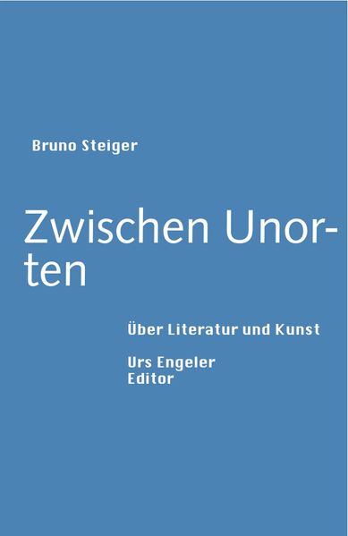 Cover von Zwischen Unorten