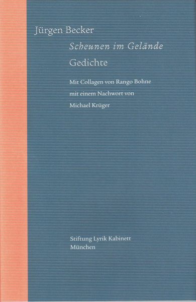 Cover von Scheunen im Gelände. Gedichte