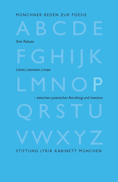 Cover von Listen, Litaneien, Loops – zwischen poetischer Anrufung und Inventur