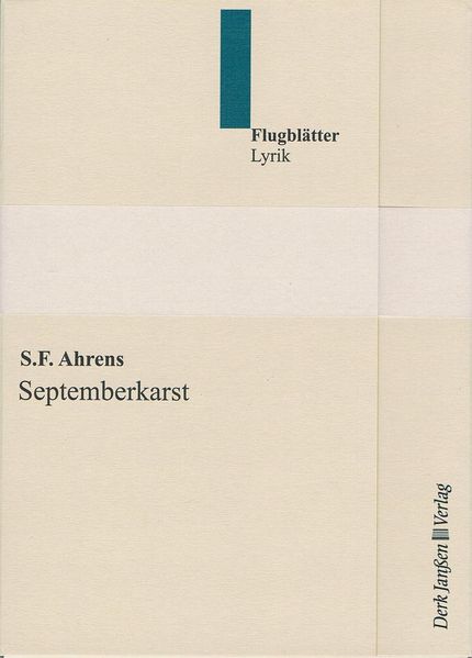 Cover von Septemberkarst