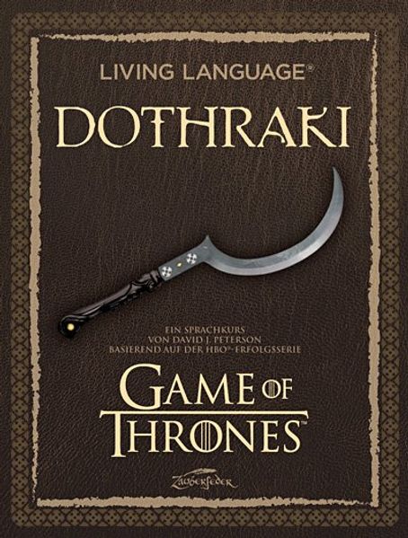 Cover von Living Language Dothraki