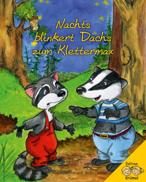 Cover von Nachts blinkert Dachs zum Klettermax