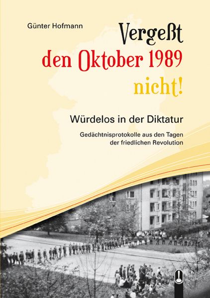 Cover von Vergeßt den Oktober 1989 nicht!