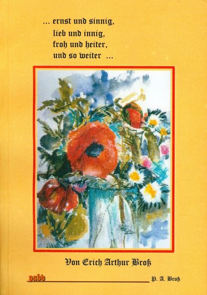 Cover von … ernst und sinnig, lieb und innig, froh und heiter, und so weiter…