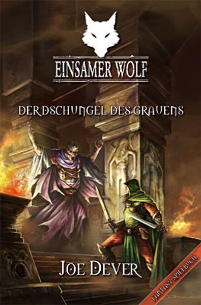 Cover von Einsamer Wolf 08 – Der Dschungel des Grauen