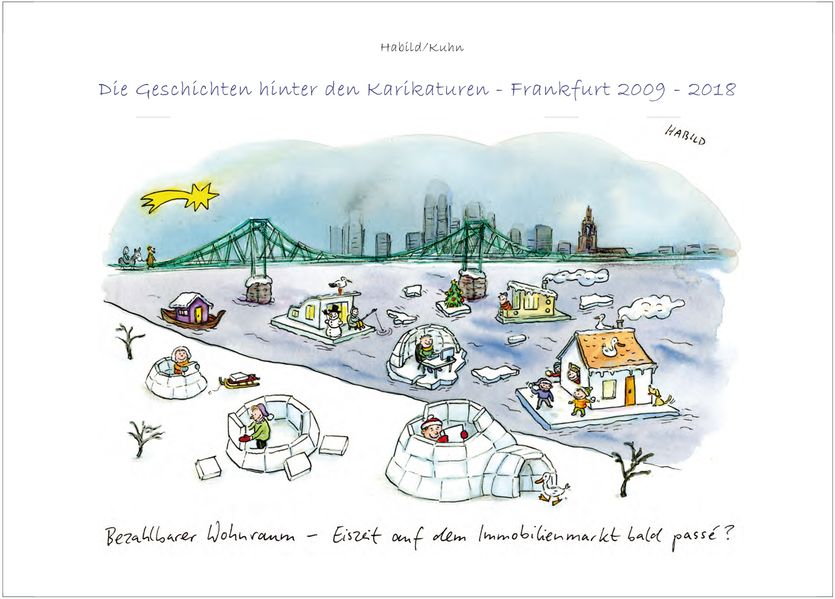 Cover von Die Geschichten hinter den Karikaturen – Frankfurt 2009-2018