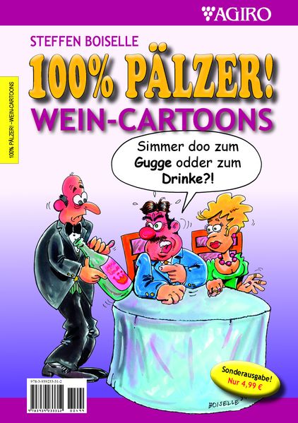 Cover von 100% PÄLZER! WEIN-CARTOONS