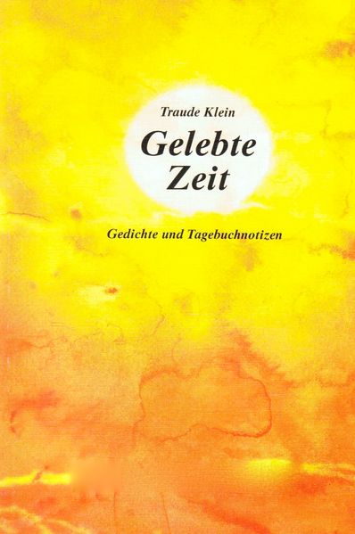 Cover von Gelebte Zeit – Gedichte und Tagebuchnotizen