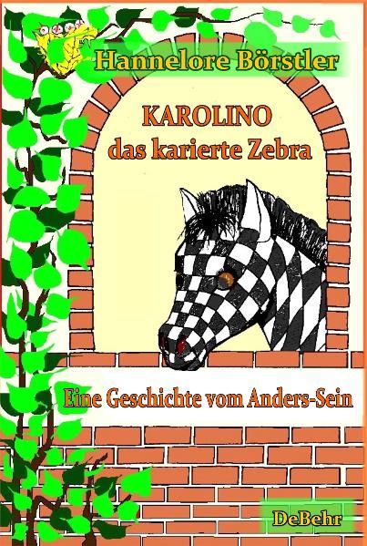 Cover von Karolino, das karierte Zebra – Eine Geschichte vom Anders-Sein