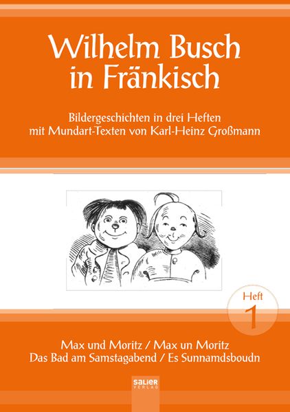 Cover von Wilhelm Busch in Fränkisch – Heft 1