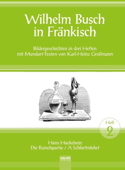 Cover von Wilhelm Busch in Fränkisch. 2. Heft