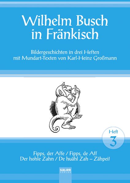 Cover von Wilhelm Busch in Fränkisch. 3. Heft