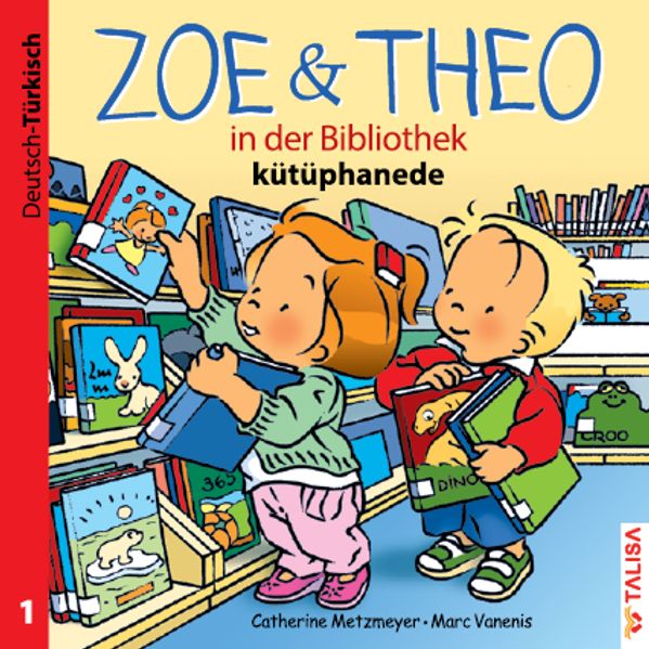 Cover von ZOE & THEO in der Bibliothek (D-Türkisch)