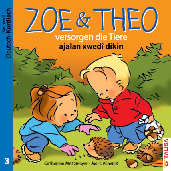 Cover von ZOE & THEO versorgen die Tiere (D-Kurdisch)