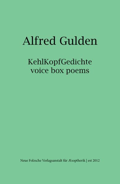 Cover von Alfred Gulden