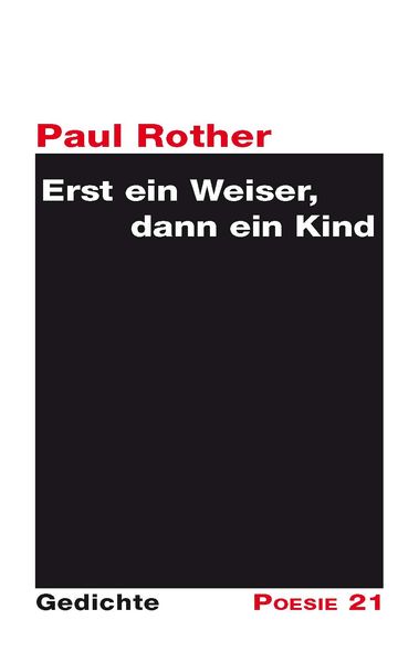 Cover von Erst ein Weiser, dann ein Kind