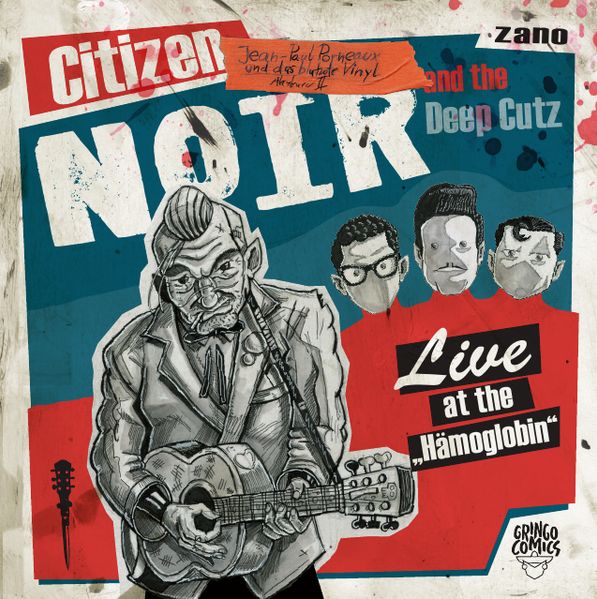 Cover von Jean-Paul Porneaux und das blutrote Vinyl