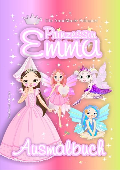Cover von Ausmalbuch Prinzessin Emma