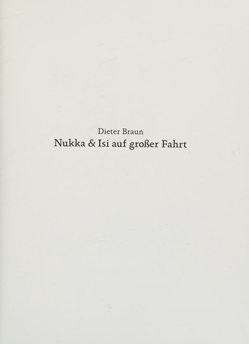 Cover von Nukka und Isi
