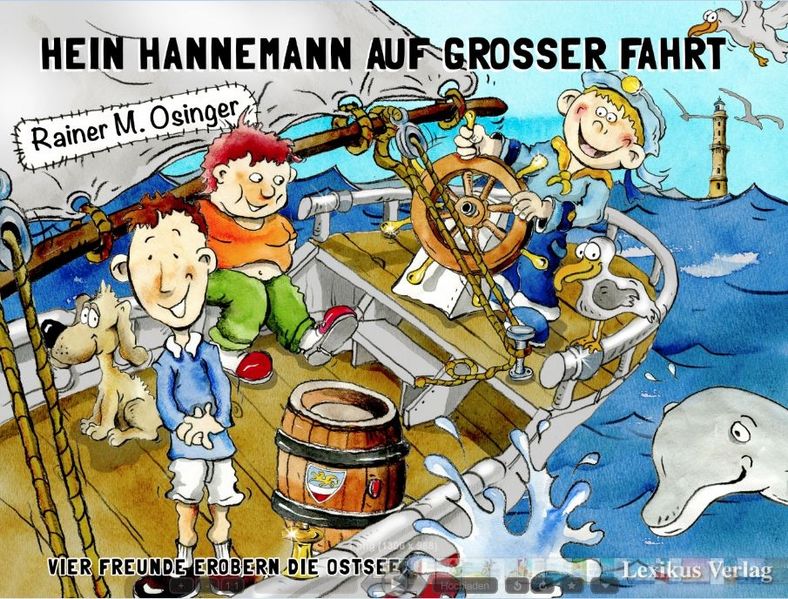 Cover von Hein Hannemann auf großer Fahrt