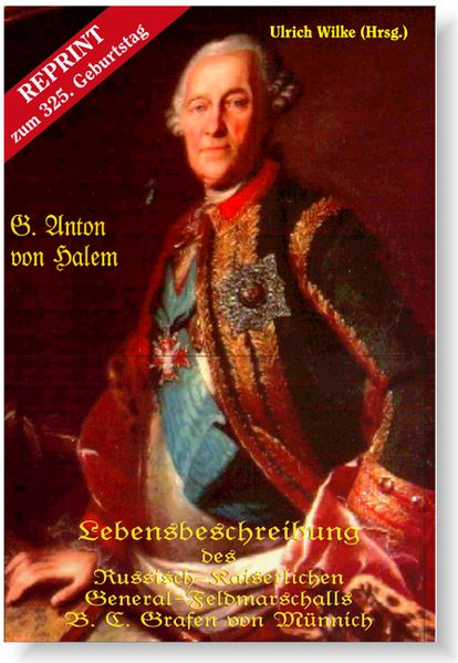 Cover von Lebensbeschreibung des Russisch-Kaiserlichen General-Feldmarschalls B.C. Grafen von Münnich