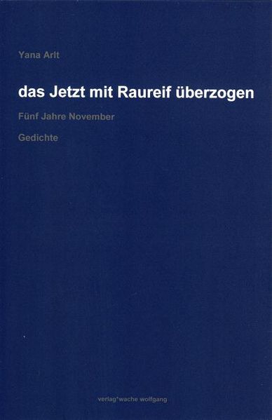 Cover von das Jetzt mit Raureif überzogen