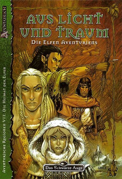 Cover von DSA4-Regionalbeschreibungen (Ulisses) / Aus Licht und Traum – Die Elfen Aventuriens