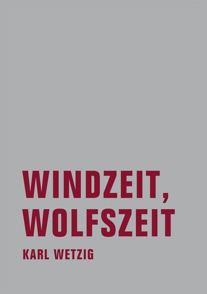 Cover von Windzeit, Wolfszeit