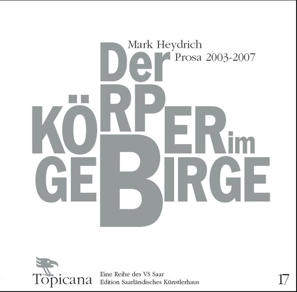 Cover von Der Körper im Gebirge
