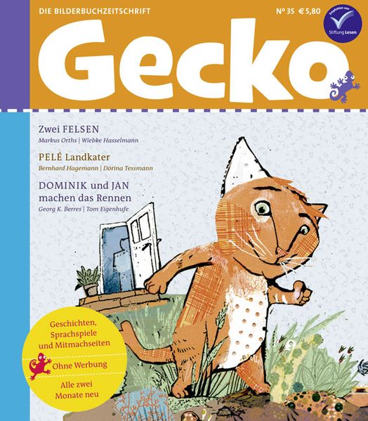 Cover von Gecko Kinderzeitschrift – Lesespaß für Klein und Groß / Gecko Kinderzeitschrift Band 35