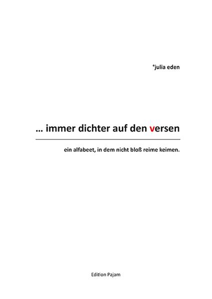 Cover von …immer dichter auf den versen