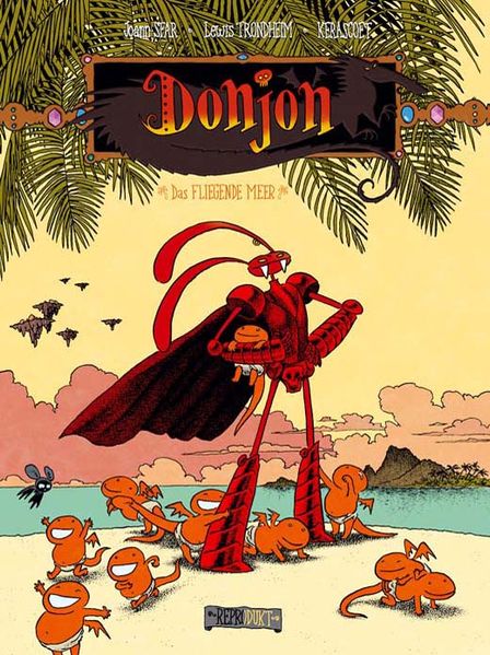 Cover von Donjon 104 – Das fliegende Meer