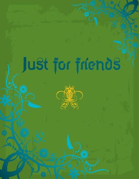 Cover von Just for friends