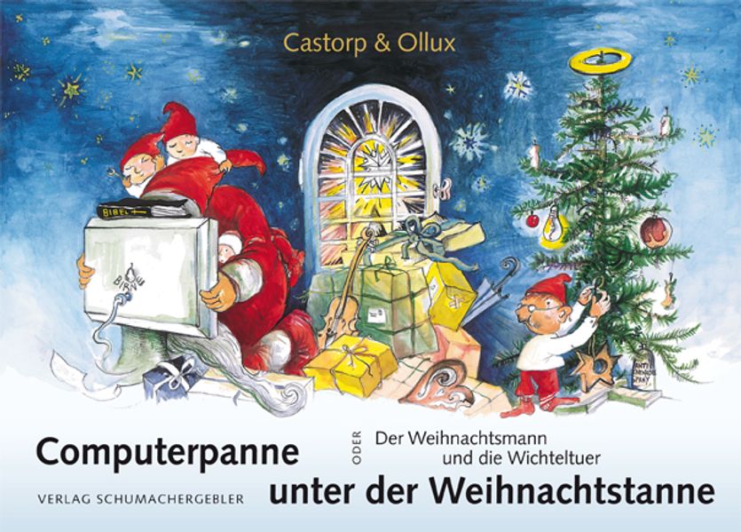 Cover von Computerpanne unter der Weihnachtstanne